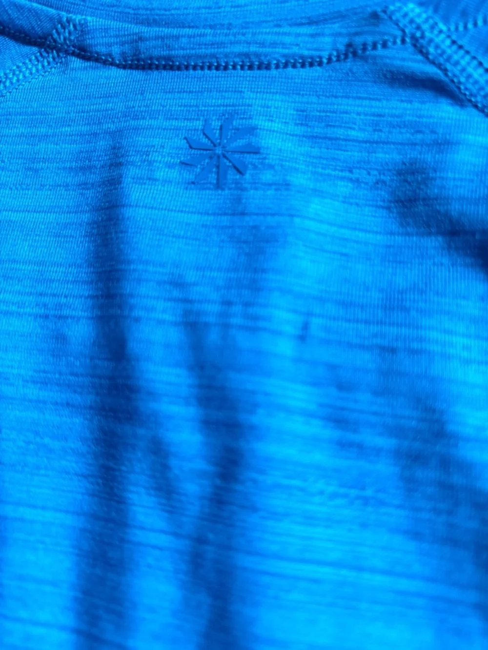 Athleta Pacifica Illume UPF Fitted Top in Teal Blue - Picture 6 of 6